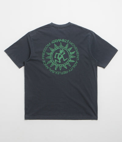 Gramicci Sun T-Shirt in Navy Pigment