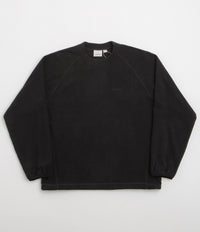 Gramicci Thermal Fleece Crewneck Sweatshirt in Black