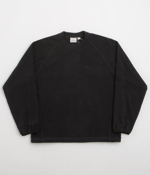Gramicci Thermal Fleece Crewneck Sweatshirt - Black