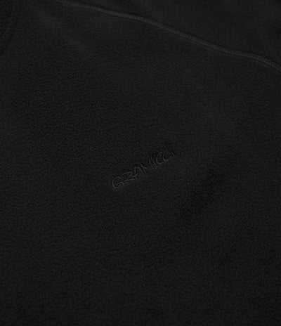 Gramicci Thermal Fleece Crewneck Sweatshirt - Black