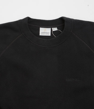 Gramicci Thermal Fleece Crewneck Sweatshirt - Black