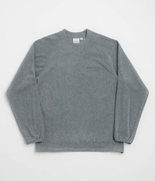 Gramicci Thermal Fleece Crewneck Sweatshirt - Heather Grey