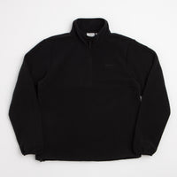 Gramicci Thermal Fleece Half Zip Sweatshirt - Black thumbnail