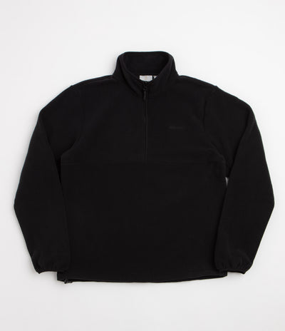 Gramicci Thermal Fleece Half Zip Sweatshirt - Black