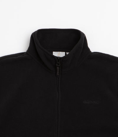 Gramicci Thermal Fleece Half Zip Sweatshirt - Black