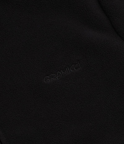 Gramicci Thermal Fleece Half Zip Sweatshirt - Black