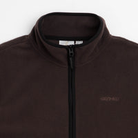Gramicci Thermal Fleece Half Zip Sweatshirt - Deep Brown thumbnail