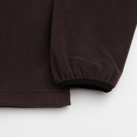 Gramicci Thermal Fleece Half Zip Sweatshirt - Deep Brown thumbnail