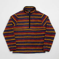 Gramicci Thermal Fleece Half Zip Sweatshirt - Multi-Stripe thumbnail