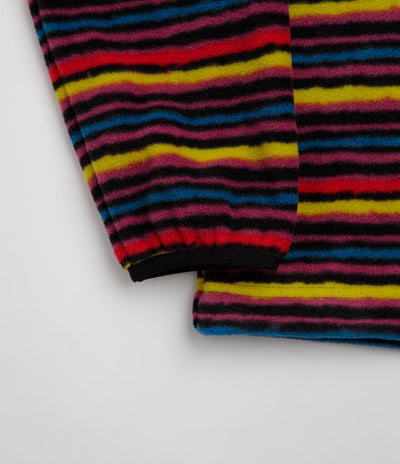 Gramicci Thermal Fleece Half Zip Sweatshirt - Multi-Stripe