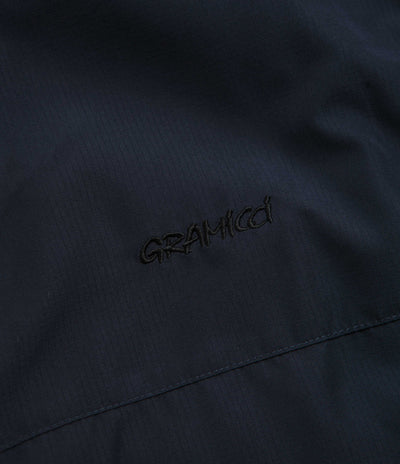Gramicci Thermal Fleece Reversible Vest in Berry Stripe