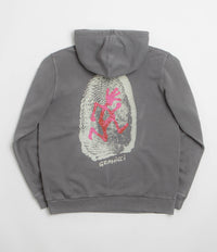 Gramicci Thumbprint Hoodie in Charcoal Pigment