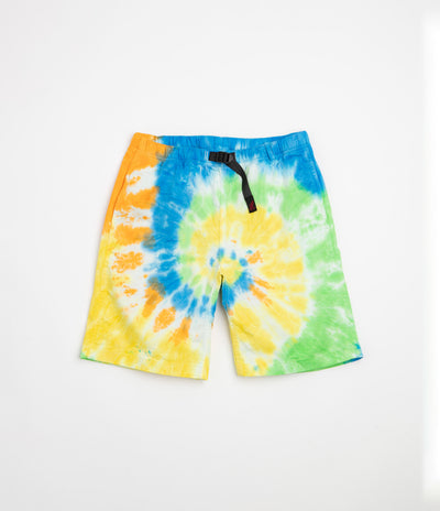 Gramicci Tie Dye G-Shorts in Orange Spiral