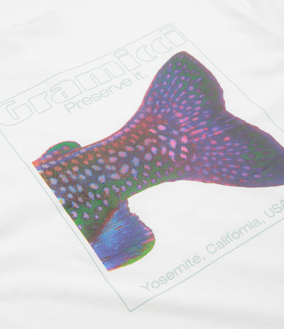 Gramicci Trouttail T-Shirt in White