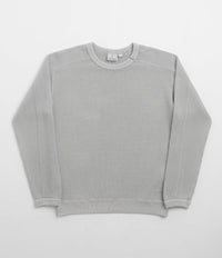 Gramicci Waffle Crewneck Sweatshirt in Pewter