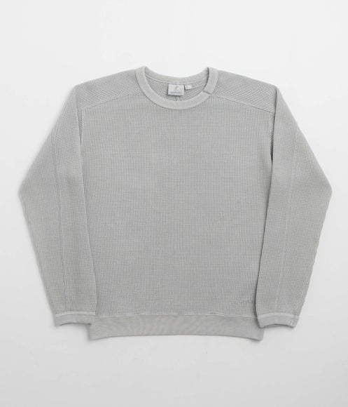 Gramicci Waffle Crewneck Sweatshirt - Pewter