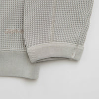 Gramicci Waffle Crewneck Sweatshirt in Pewter thumbnail