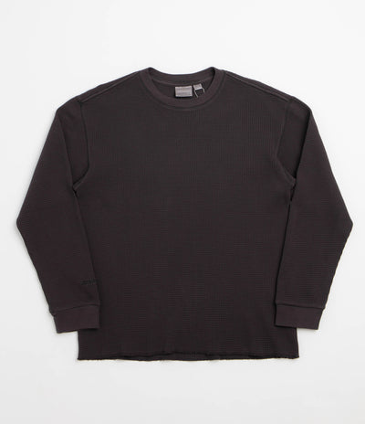 Gramicci Waffle Crewneck Sweatshirt - Fossil Pigment