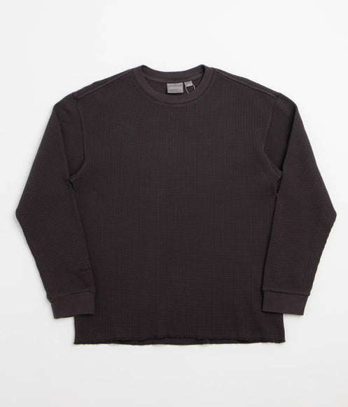 Gramicci Waffle Crewneck Sweatshirt - Fossil Pigment