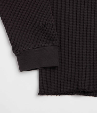 Gramicci Waffle Crewneck Sweatshirt - Fossil Pigment