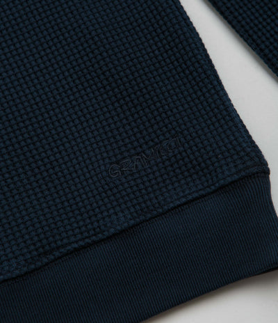 Gramicci Waffle Crewneck Sweatshirt in Twilight