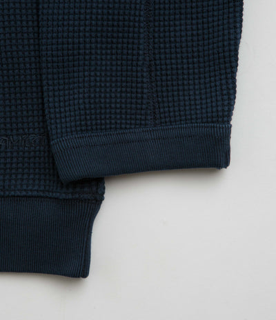 Gramicci Waffle Crewneck Sweatshirt in Twilight