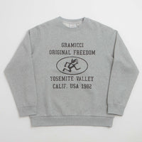 Gramicci Yosemite Valley Crewneck Sweatshirt - Grey Heather thumbnail
