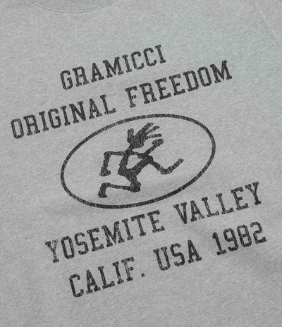 Gramicci Yosemite Valley Crewneck Sweatshirt - Grey Heather
