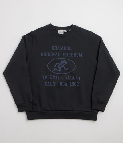 Gramicci Yosemite Valley Crewneck Sweatshirt - Vintage Black