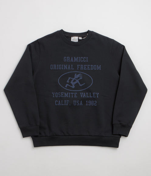 Gramicci Yosemite Valley Crewneck Sweatshirt - Vintage Black