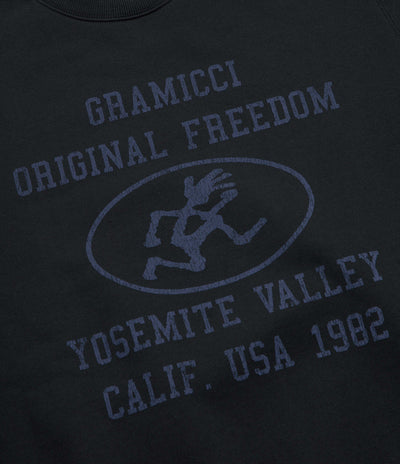 Gramicci Yosemite Valley Crewneck Sweatshirt - Vintage Black