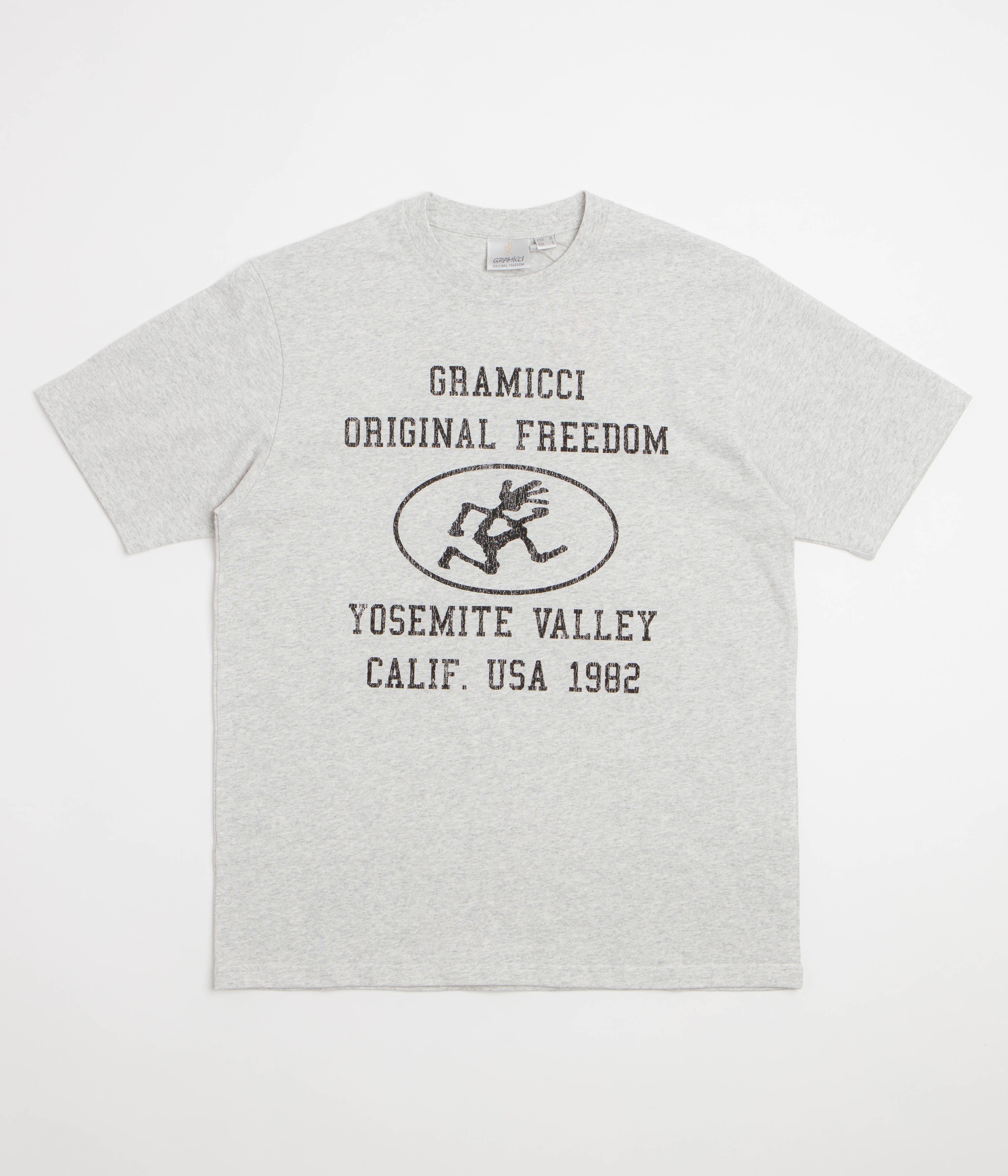 Gramicci Yosemite Valley T-Shirt - Ash Heather
