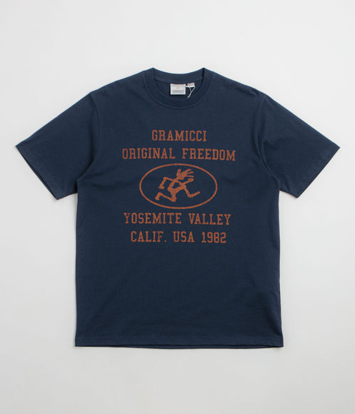 Gramicci Yosemite Valley T-Shirt - Navy
