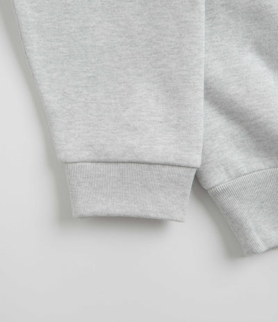 Grand Collection x Umbro Button Collar Sweatshirt in Ash Grey