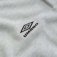 Grand Collection x Umbro Button Collar Sweatshirt in Ash Grey thumbnail