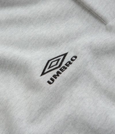 Grand Collection x Umbro Button Collar Sweatshirt in Ash Grey