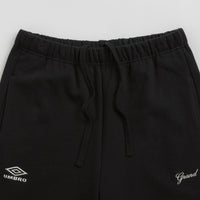 Grand Collection x Umbro Embroidered Sweatpants - Black thumbnail