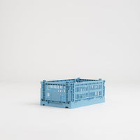 HAY Small Colour Crate in Sky Blue thumbnail