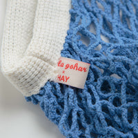 HAY Sobremesa Market Net Bag in Light Blue thumbnail