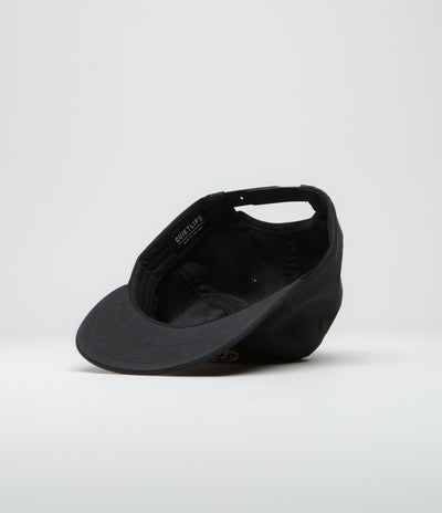 The Quiet Life Peace Out Relaxed Cap - Black