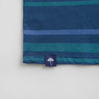 Helas Bandes T-Shirt in Teal Blue thumbnail