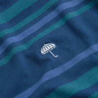 Helas Bandes T-Shirt in Teal Blue thumbnail