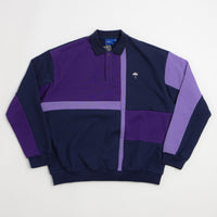 Helas Banks Polo Sweatshirt - Purple thumbnail
