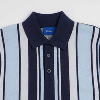 Helas Bronx Knit Polo Shirt - Navy thumbnail