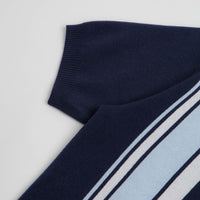Helas Bronx Knit Polo Shirt - Navy thumbnail