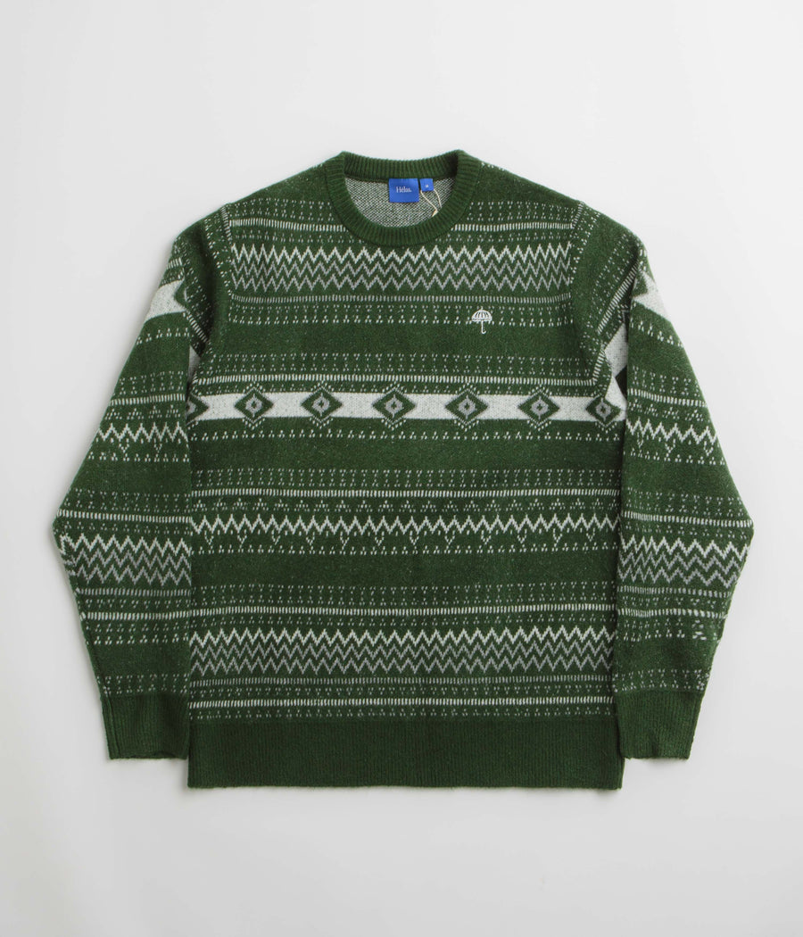 Helas Chalet Crewneck Sweatshirt in Green