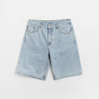 Helas Classic Denim Shorts - Washed Light Blue thumbnail