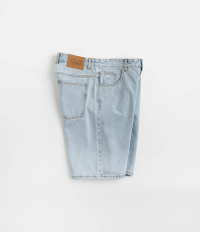 Helas Classic Denim Shorts - Washed Light Blue
