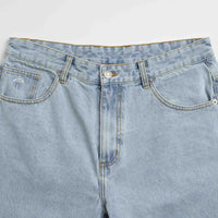 Helas Classic Denim Shorts - Washed Light Blue thumbnail