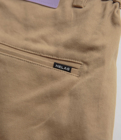 Helas Classic Pince CRZ Shorts - Beige